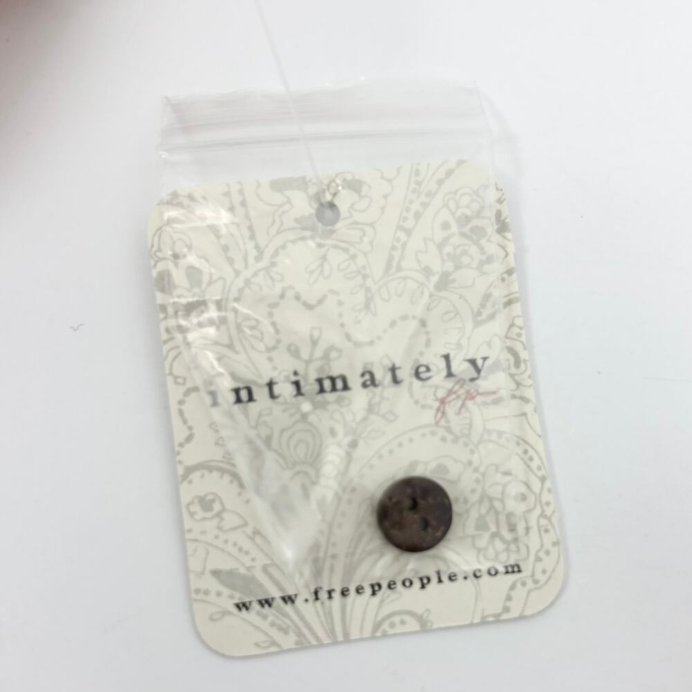 NEW Free People Dance with Me Maxi Dress L Floral Sheer Button Front Strap Boho - Picture 12 of 13